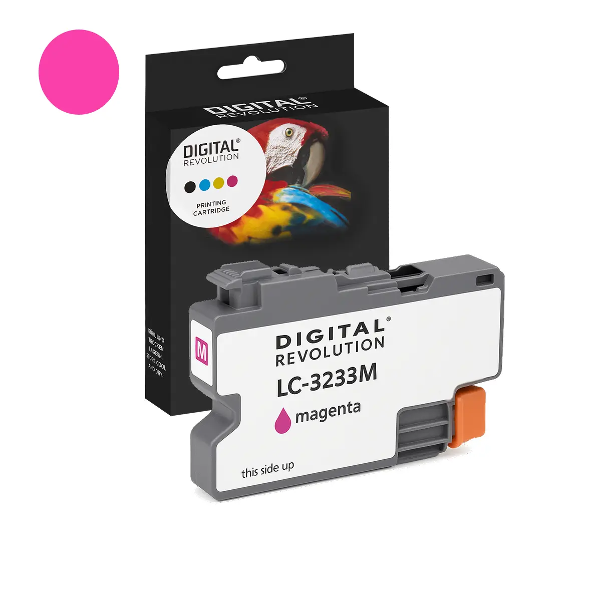 Brother LC-3233 M - alternative Patrone 'magenta' 1500 Seiten - Digital Revolution