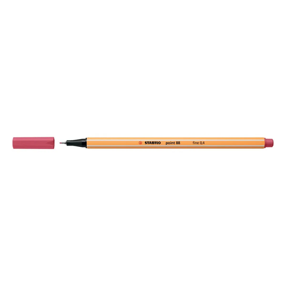 STABILO® Fineliner - point 88 - erdbeerrot