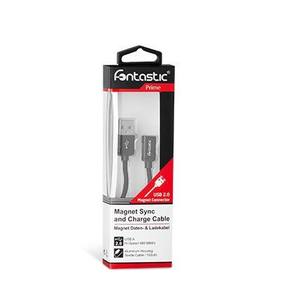 Fontastic Datenkabel Magnet 'Vario' ohne Adapter 1m 