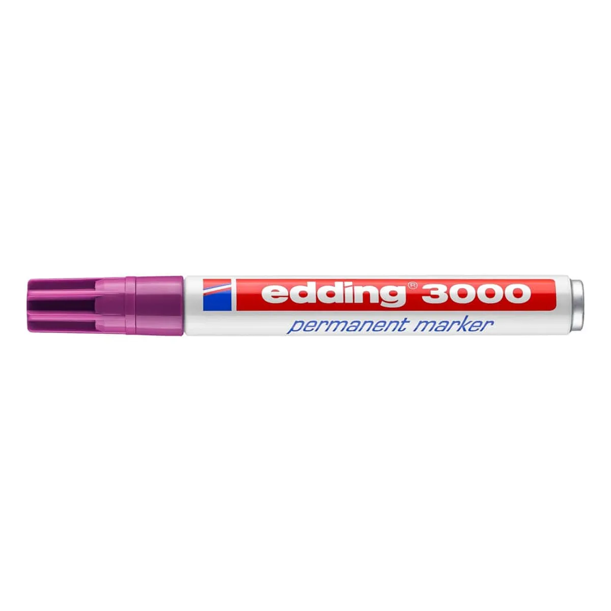 Edding 3000 Permanentmarker - nachfüllbar, 1,5 - 3 mm, rotviolett Edding 3000 Permanentmarker - nachfüllbar, 1,5 - 3 mm, rotviolett