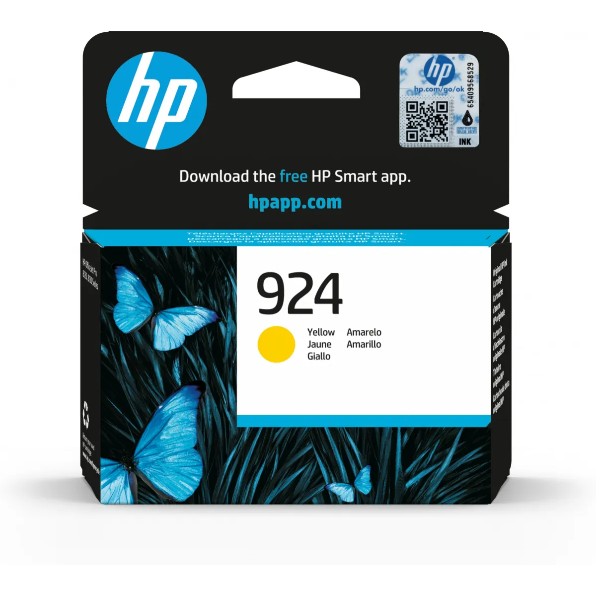 Druckerpatrone HP 924 gelb 400 Seiten (4K0U5NE)