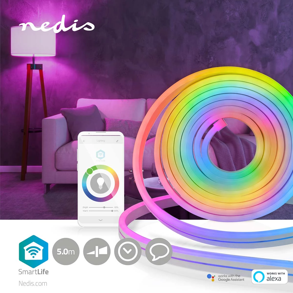 Nedis SmartLife LED-Streifen Nedis SmartLife LED-Streifen