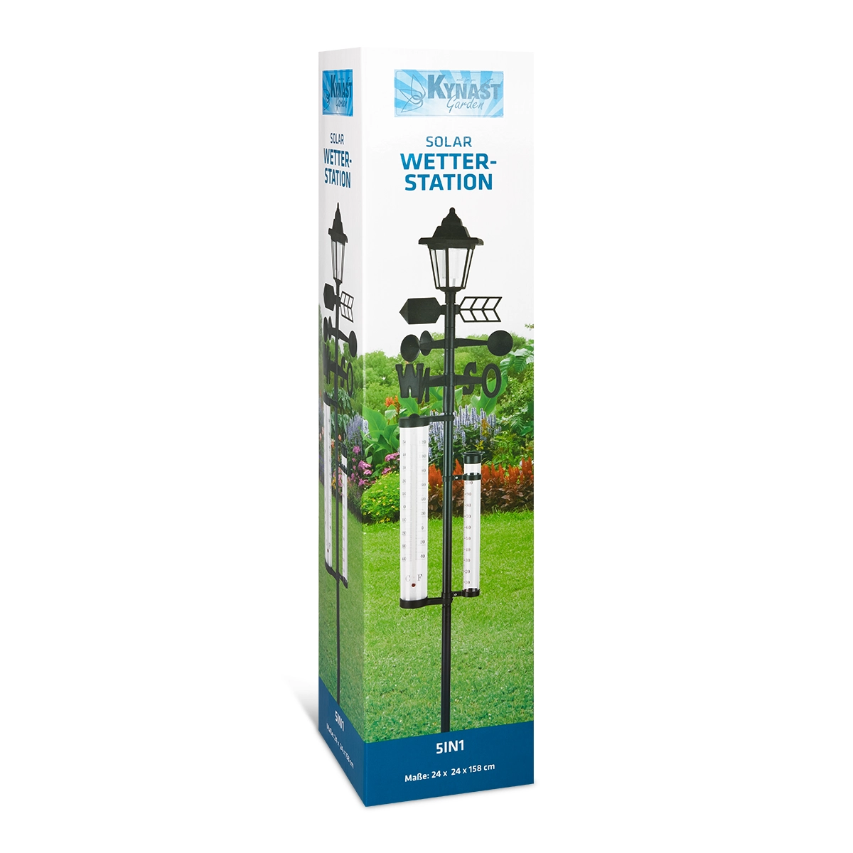 Solar Wetterstation, 5in1