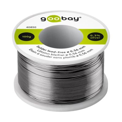 Goobay Lötzinn bleifrei, ø 0,56 mm, 100 g