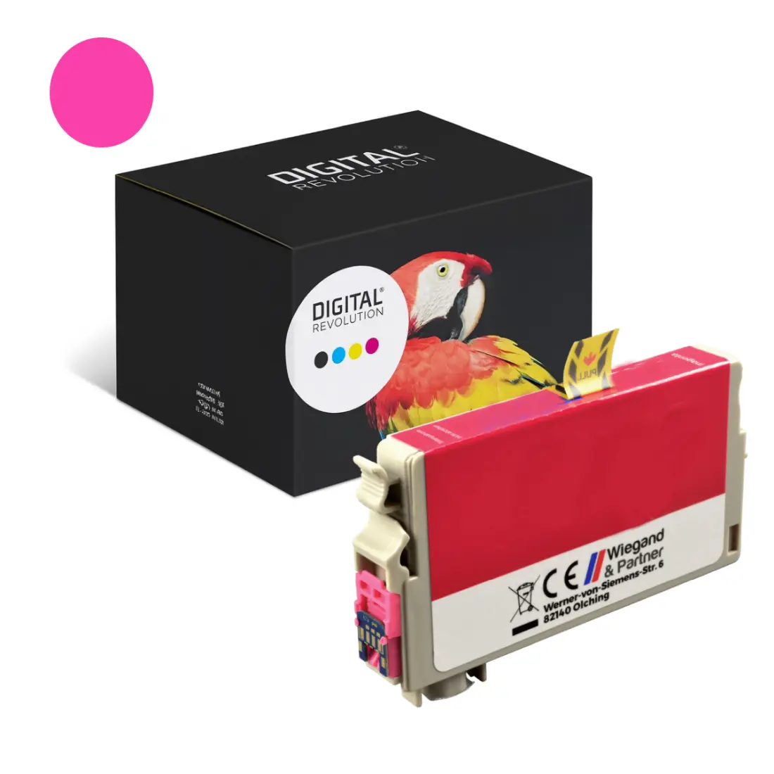 Epson 407 - alternative Patrone 'magenta' 24,8 ml | 1.900 Seiten - Digital Revolution