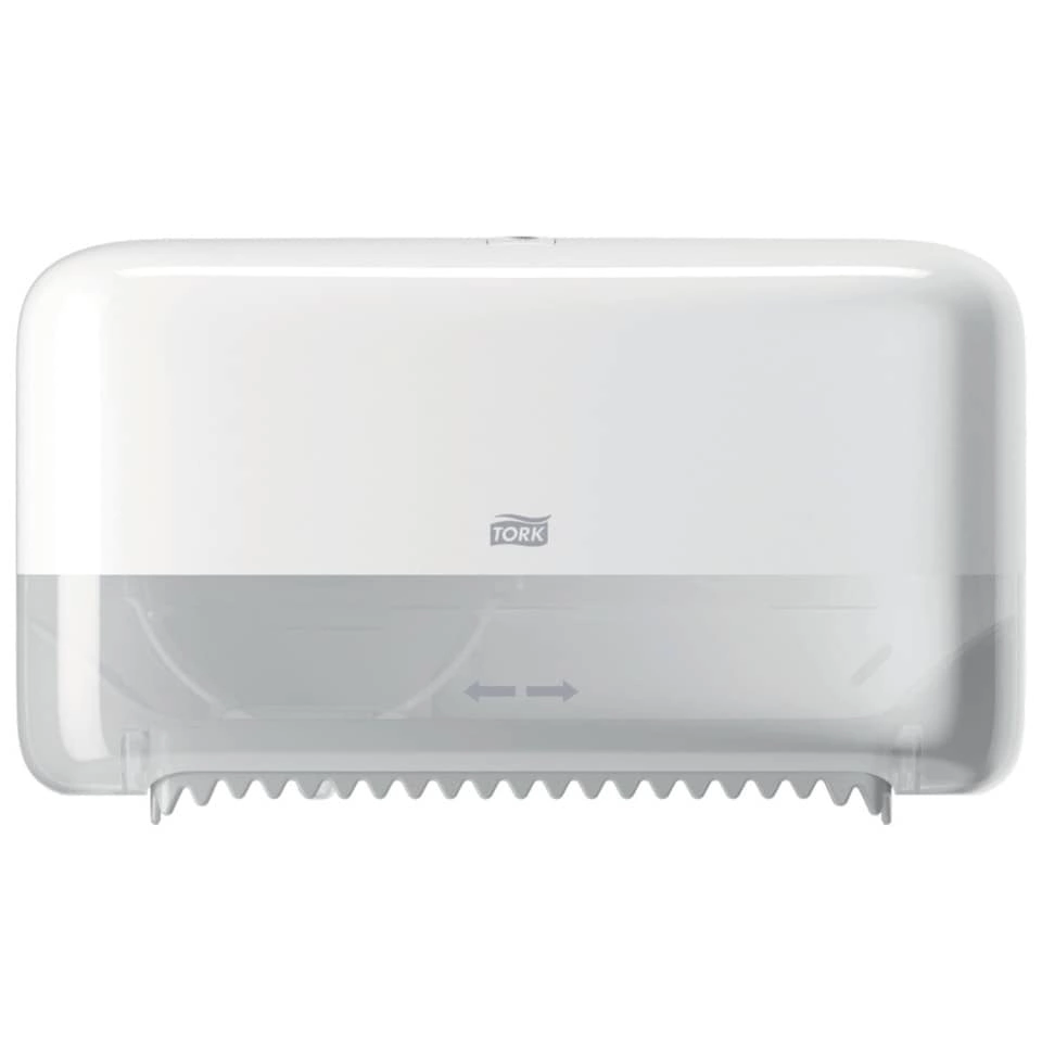 TORK Doppelrollenspender für hülsenloses Midi Toilettenpapier System T7