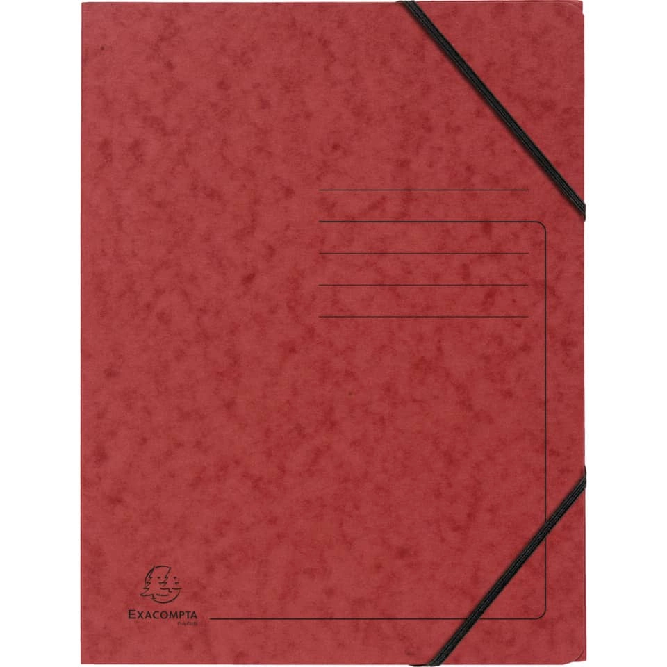 Eckspanner A4 Colorspan rot Karton 355 g/qm