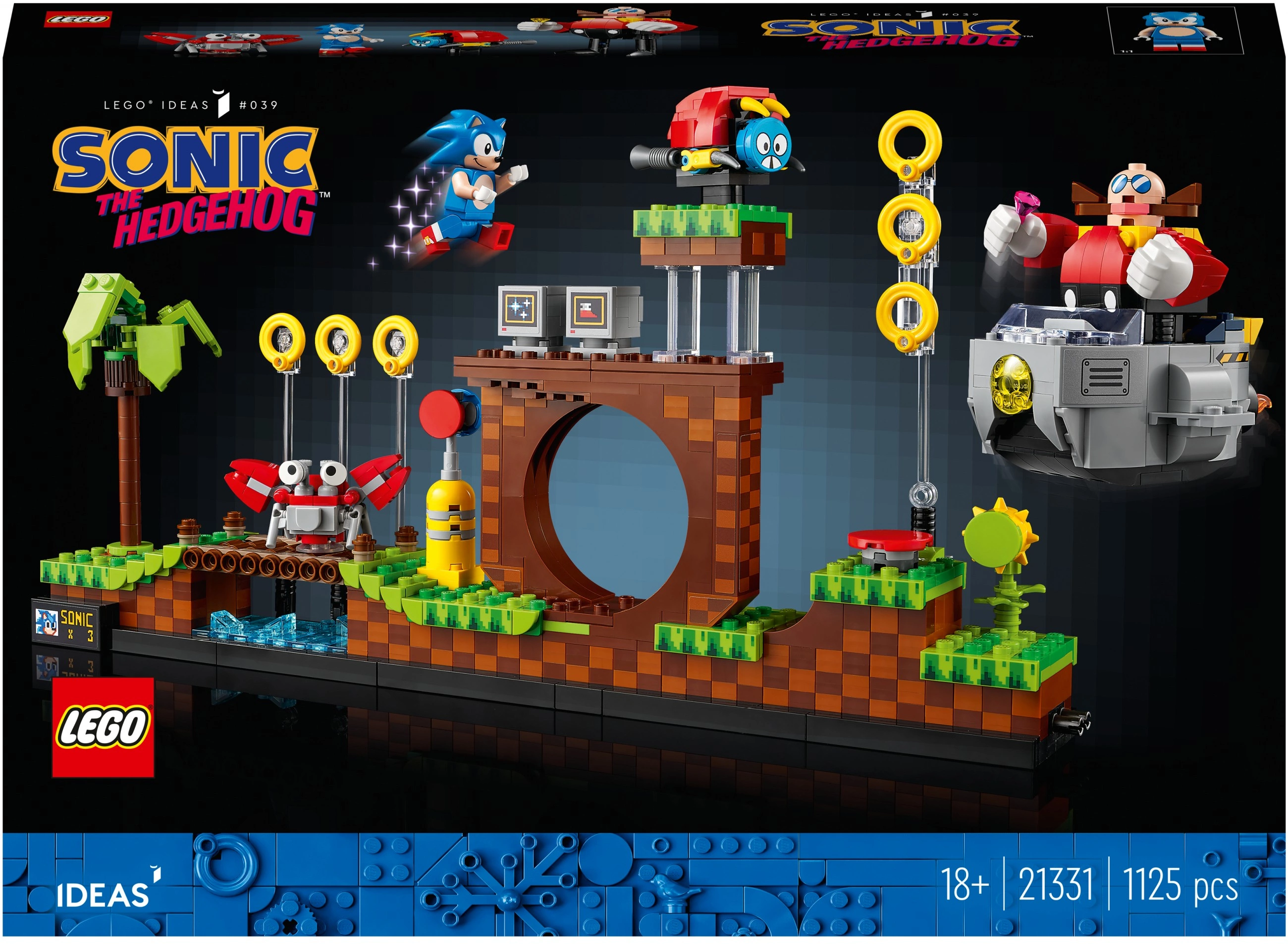 LEGO® Sonic the Hedgehog Green Hill Zone 21331