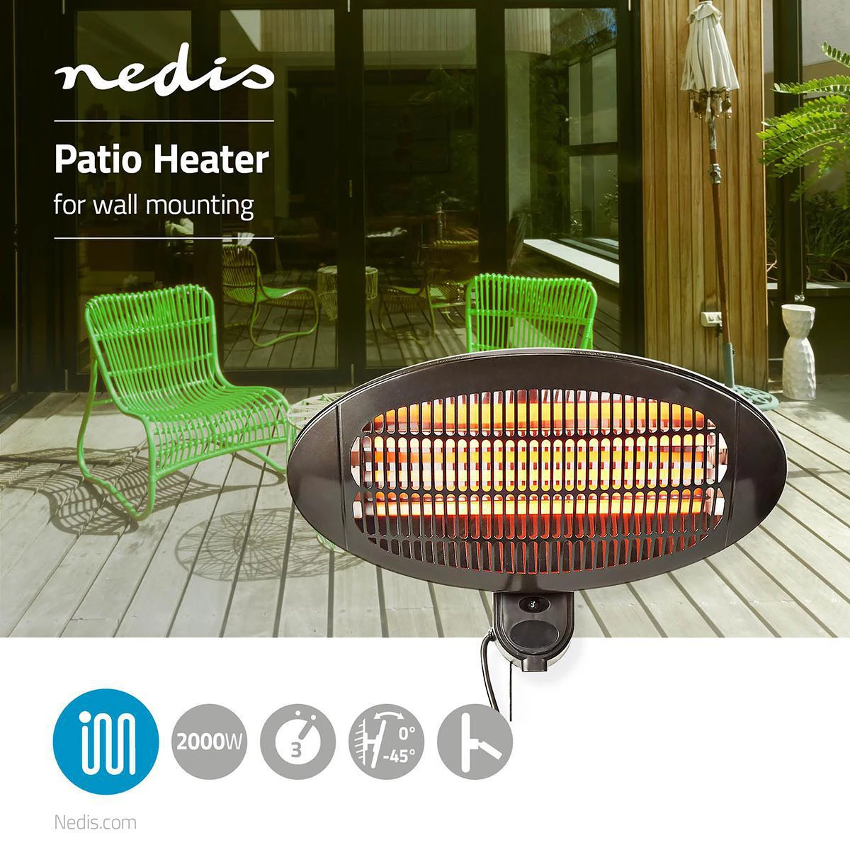 Nedis Terrassenheizer Nedis Terrassenheizer