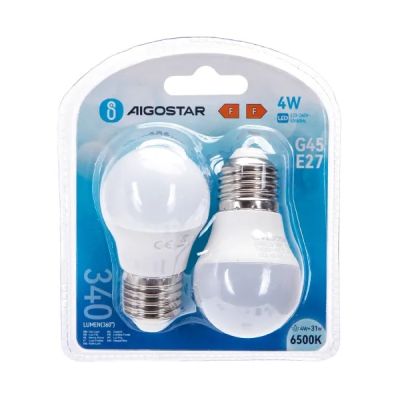 Aigostar LED 'Birne', E27, 4W, 2 Stück