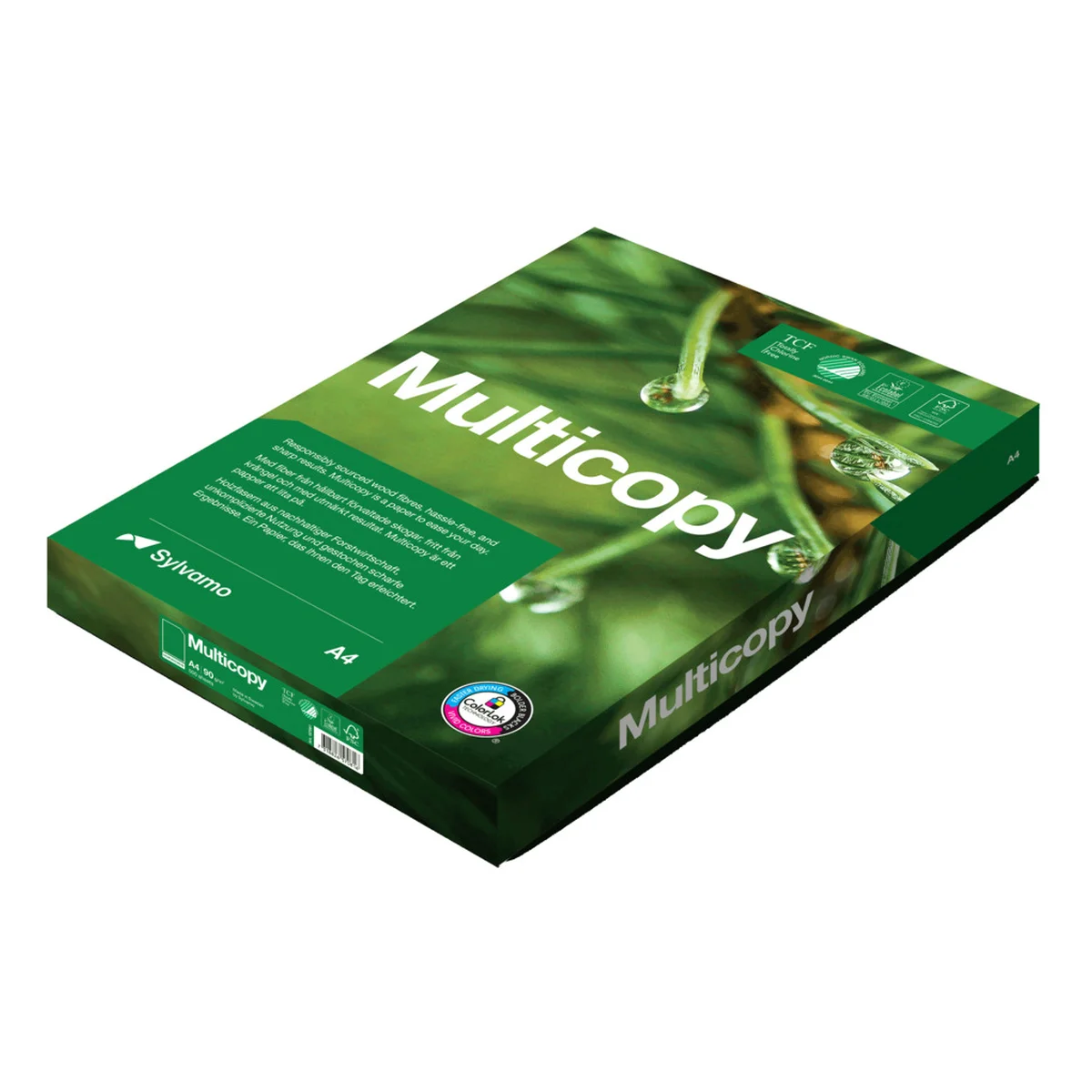 MultiCopy Multifunktionspapier - A4, 90 g/qm, hochweiß, 500 Blatt
