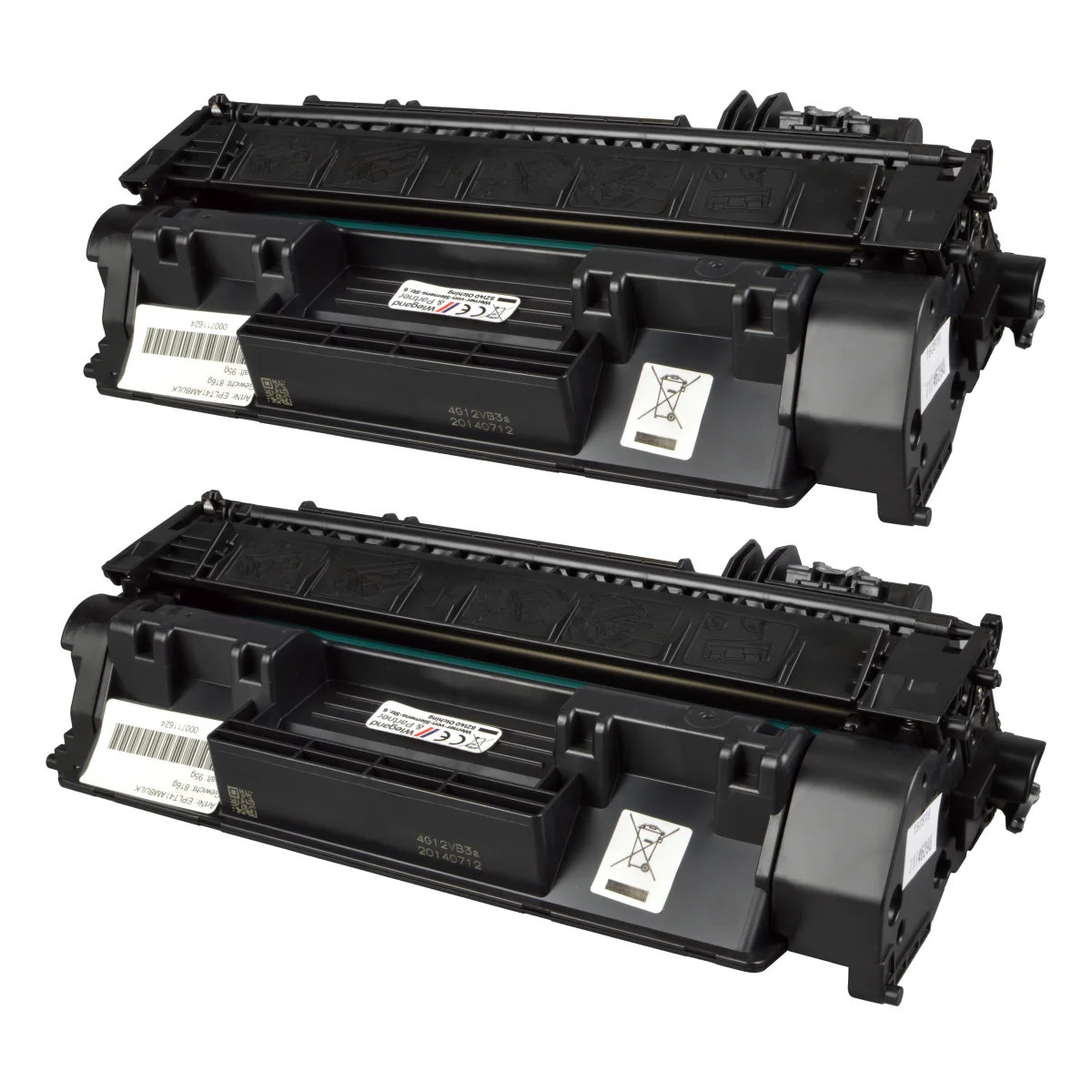 HP 80A - alternative Toner DoppelPack schwarz 2x 3.000 Seiten - Digital Revolution