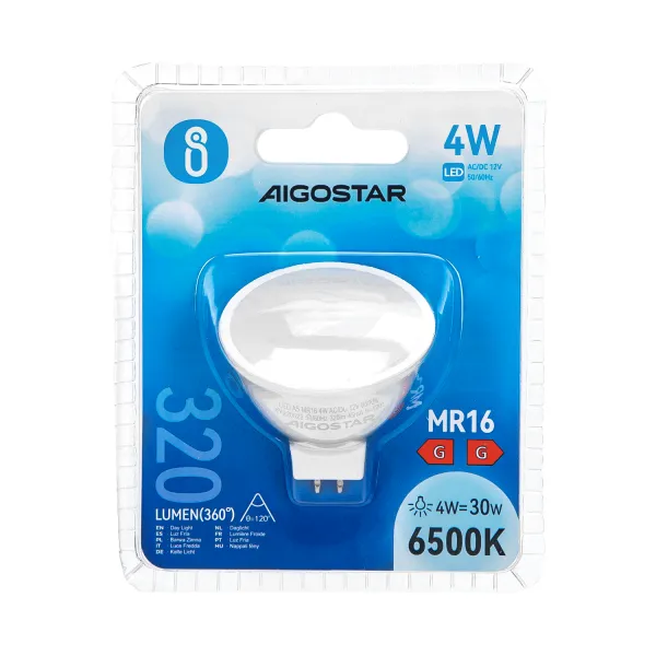 Aigostar LED Spot, 4W, MR16