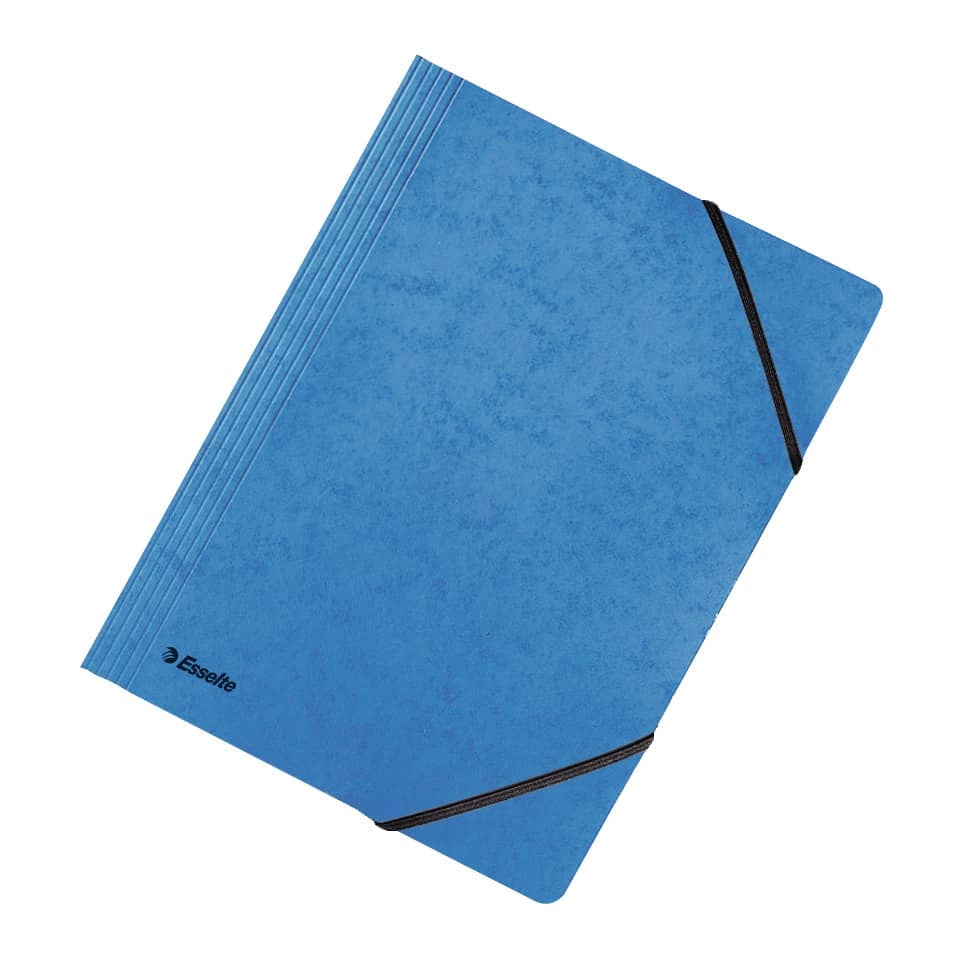 Eckspanner - A4, Primärkarton, blau