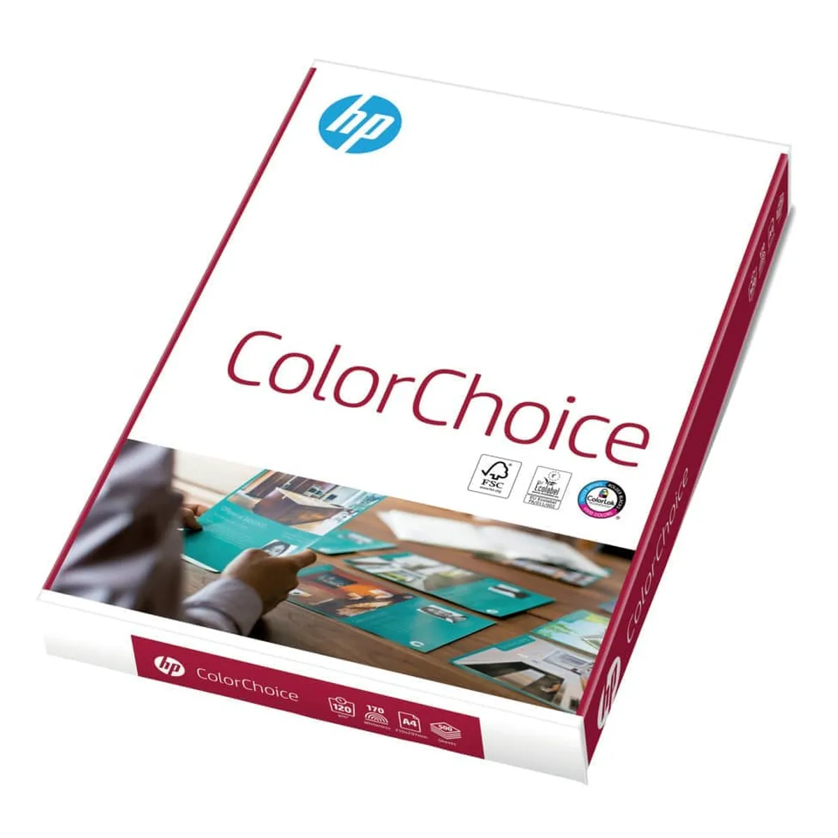 HP Color Choice Papier - A4, 120 g/qm, weiß, 250 Blatt
