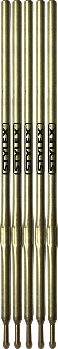 Stylex Minen, Messing, 5 Stück, schwarz