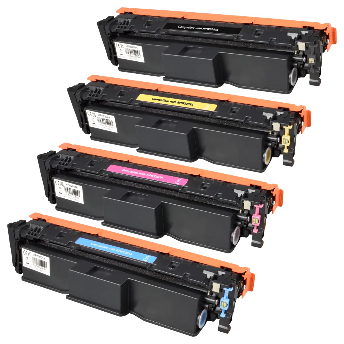 HP 220A - alternatives Toner MultiPack KCMY 1x 2.000 Seiten (K), 3x 1.800 Seiten (CMY) - Digital Revolution