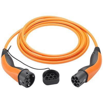 Ladekabel Typ 2, bis zu 7,4 kW, 7 m, Orange