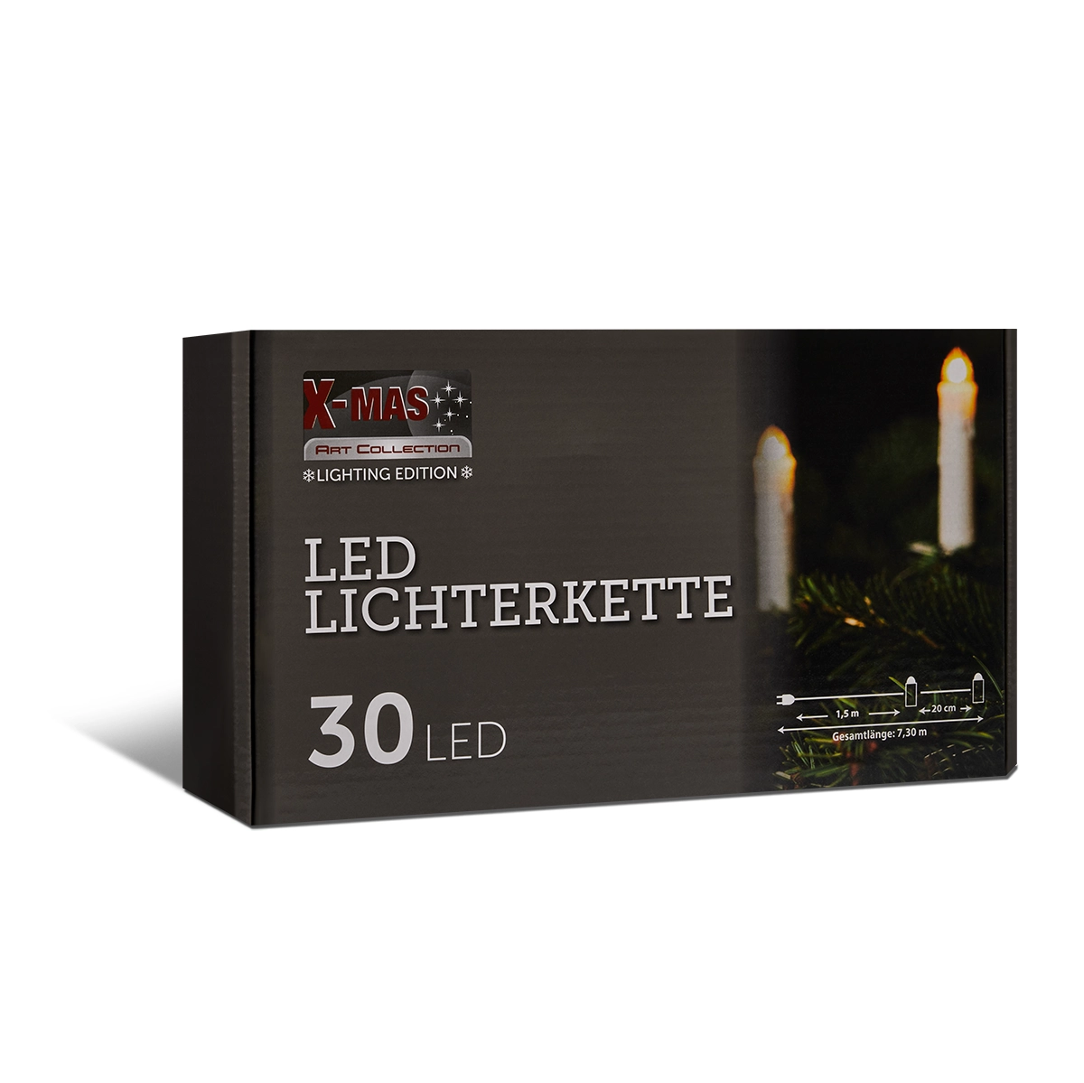 Lichterkette Kerze 30 LED