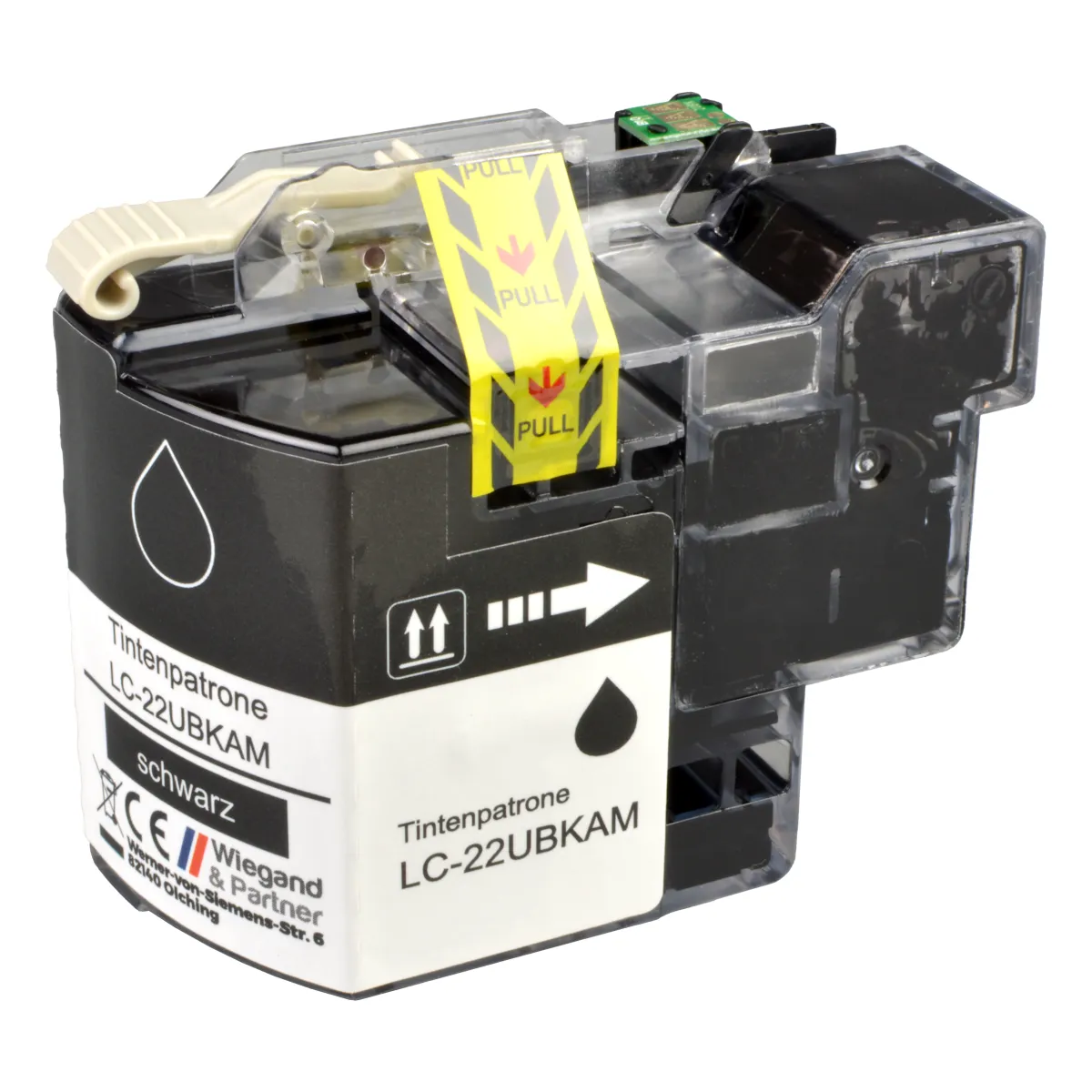 Brother LC-22 UBK - alternative Patrone 'schwarz' 55,4 ml - Digital Revolution