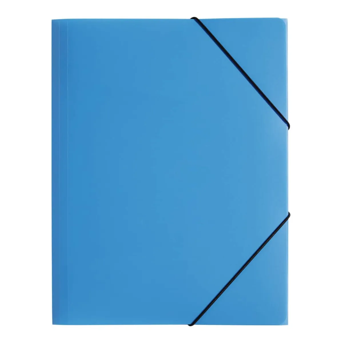 Pagna Gummizugmappe Lucy Colours - A4, PP, hellblau transluzent