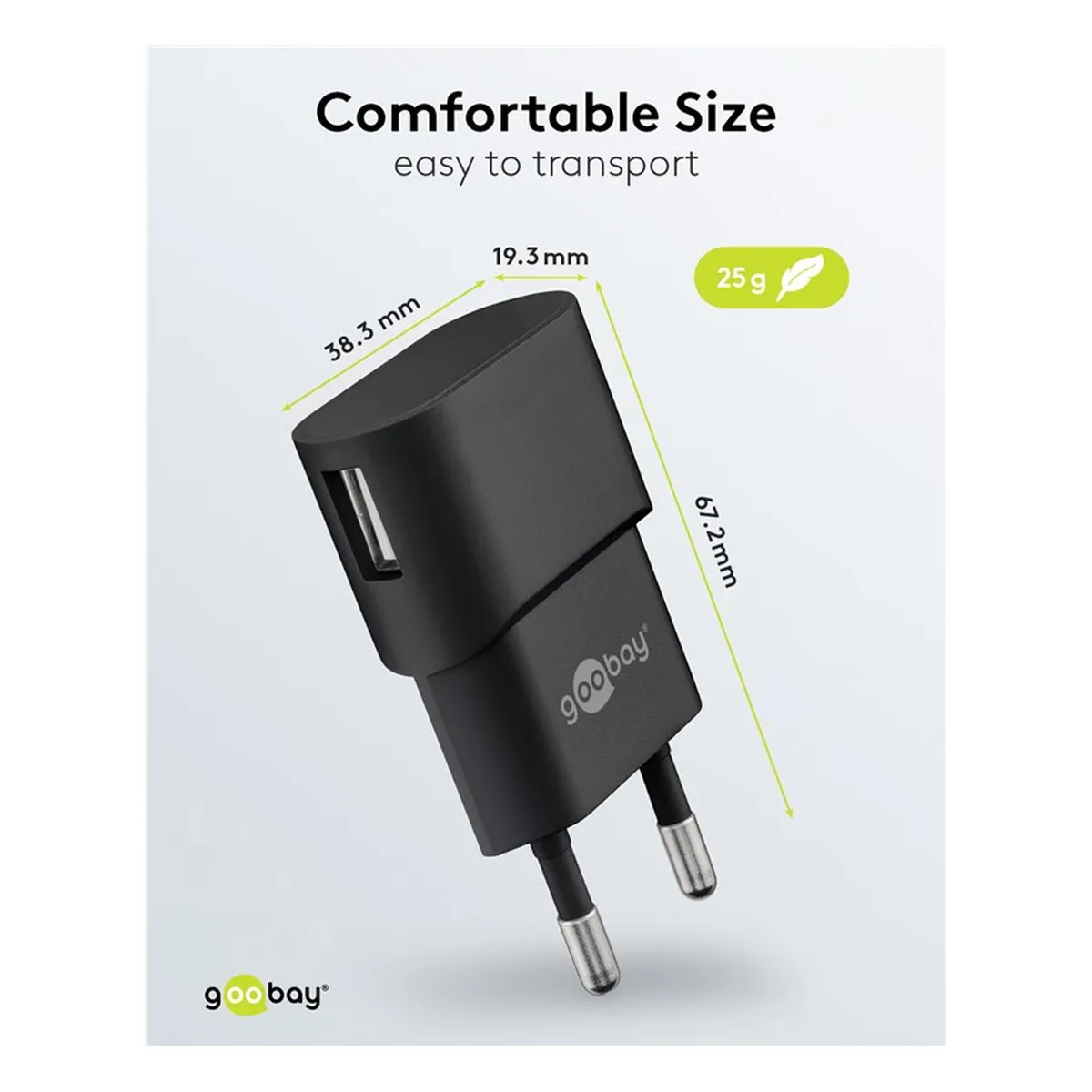 Goobay USB Ladegerät 1 A