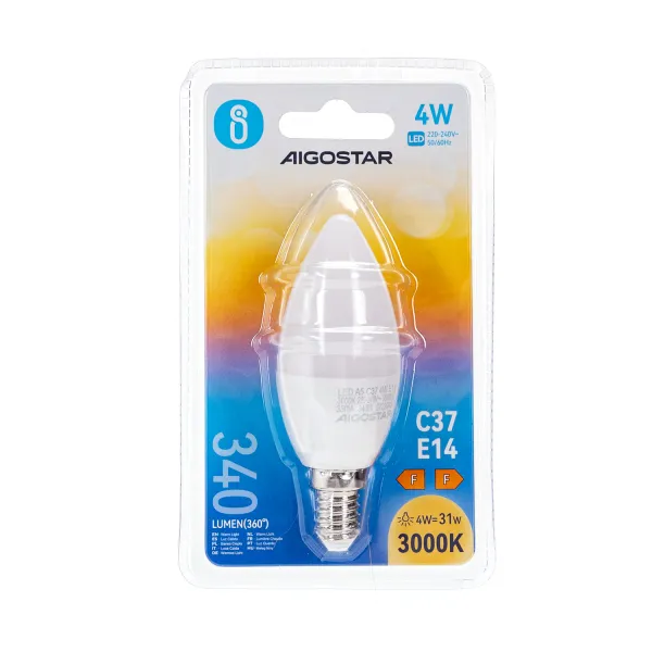 Aigostar LED 'Kerze', 4W, E14