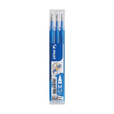 Tintenrollermine FriXion BLS-FR7 - 0,4 mm, himmelblau, 3er Pack