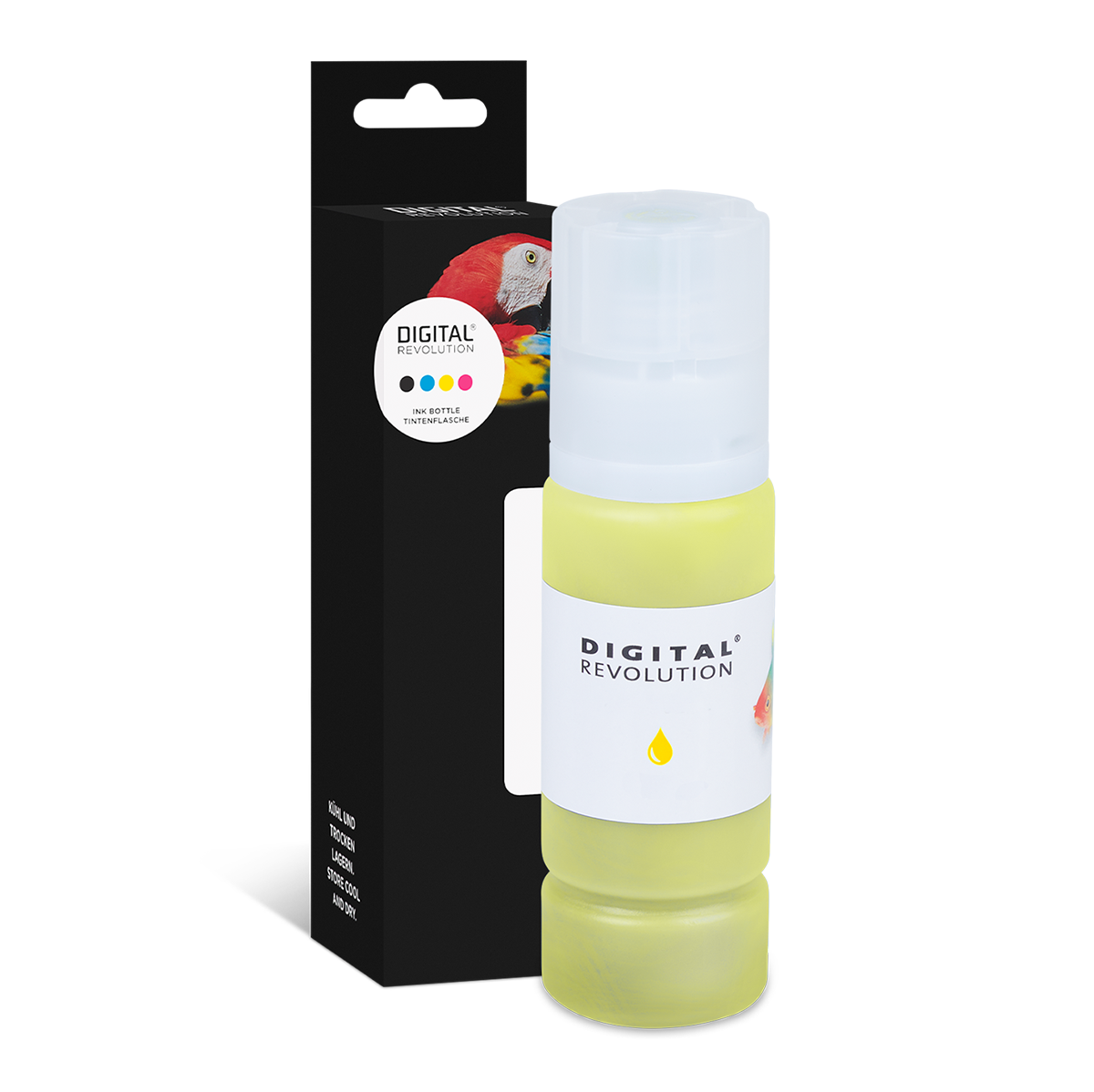 Epson 107 - alternative Tinte 'gelb' 7.200 Seiten - Digital Revolution