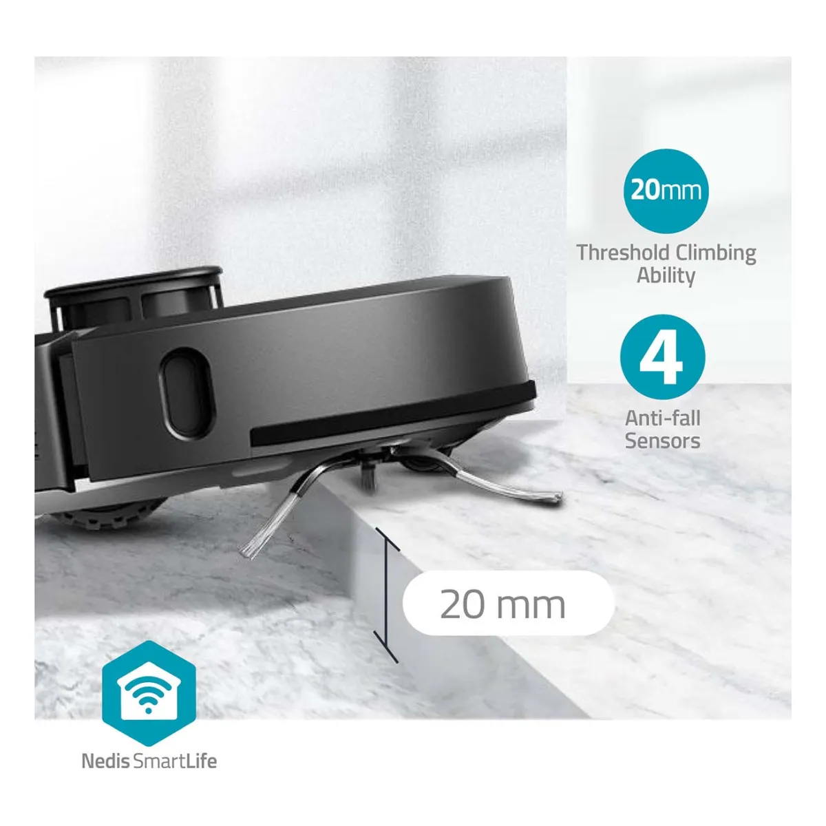 Nedis SmartLife Roboter-Staubsauger Nedis SmartLife Roboter-Staubsauger