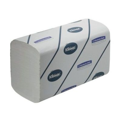 Kleenex Falthandtuch - 31,5 x 21,5 cm, 1860 Stück, 2-lagigem AIRFLEX® Material, weiß