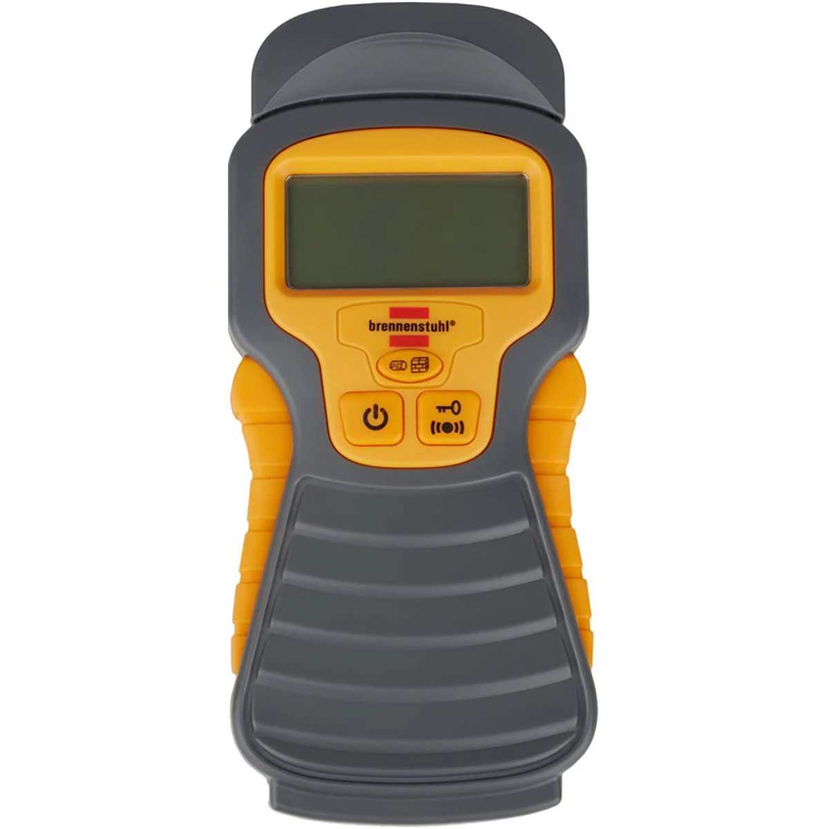Brennenstuhl Feuchtigkeitsmesser für Holz/Wände/Baumaterial mit LCD-Display Anthrazit/Gelb