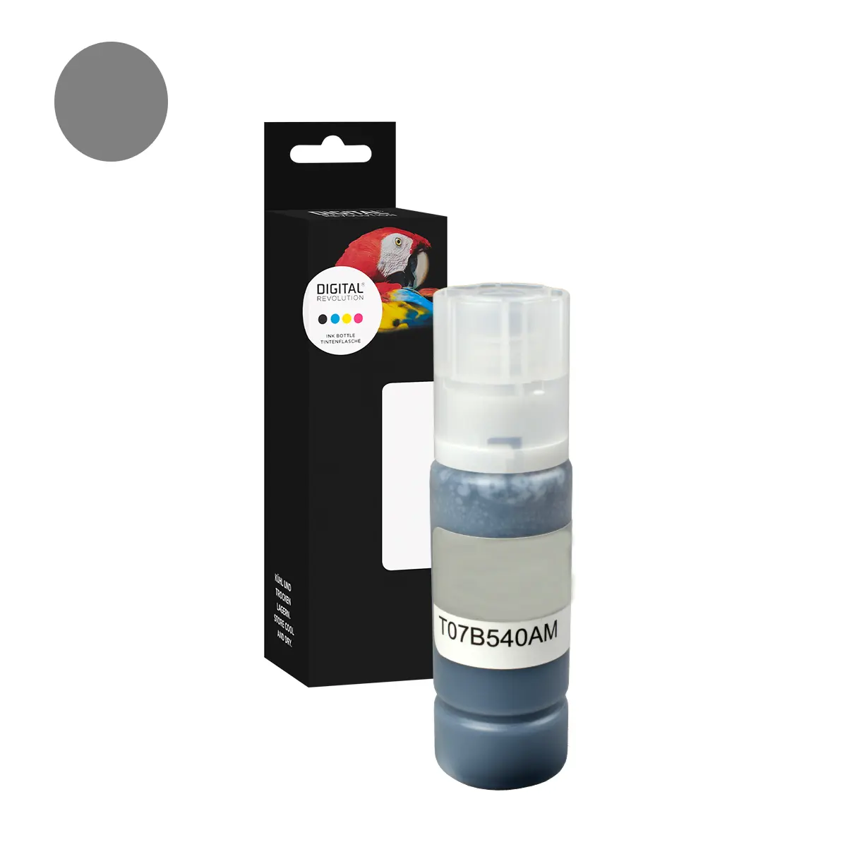 Epson 114 - alternative Tinte 'grau' 70 ml - Digital Revolution