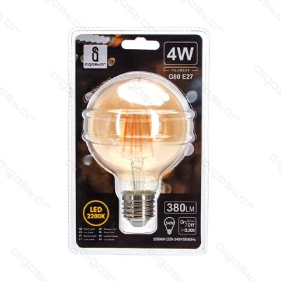 Aigostar LED FILAMENT 'G85', 4W, E27