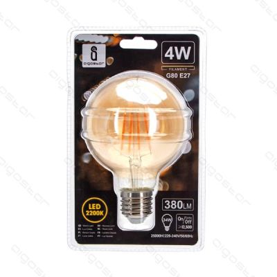 LED FILAMENT 'G85', 4W, E27