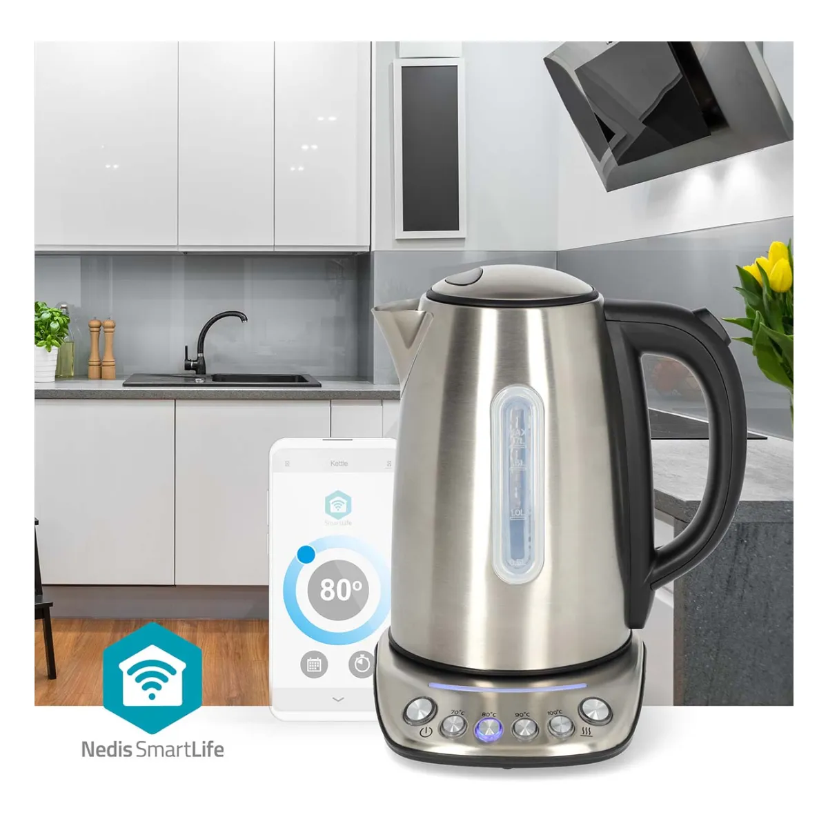 Nedis SmartLife Wasserkocher Nedis SmartLife Wasserkocher