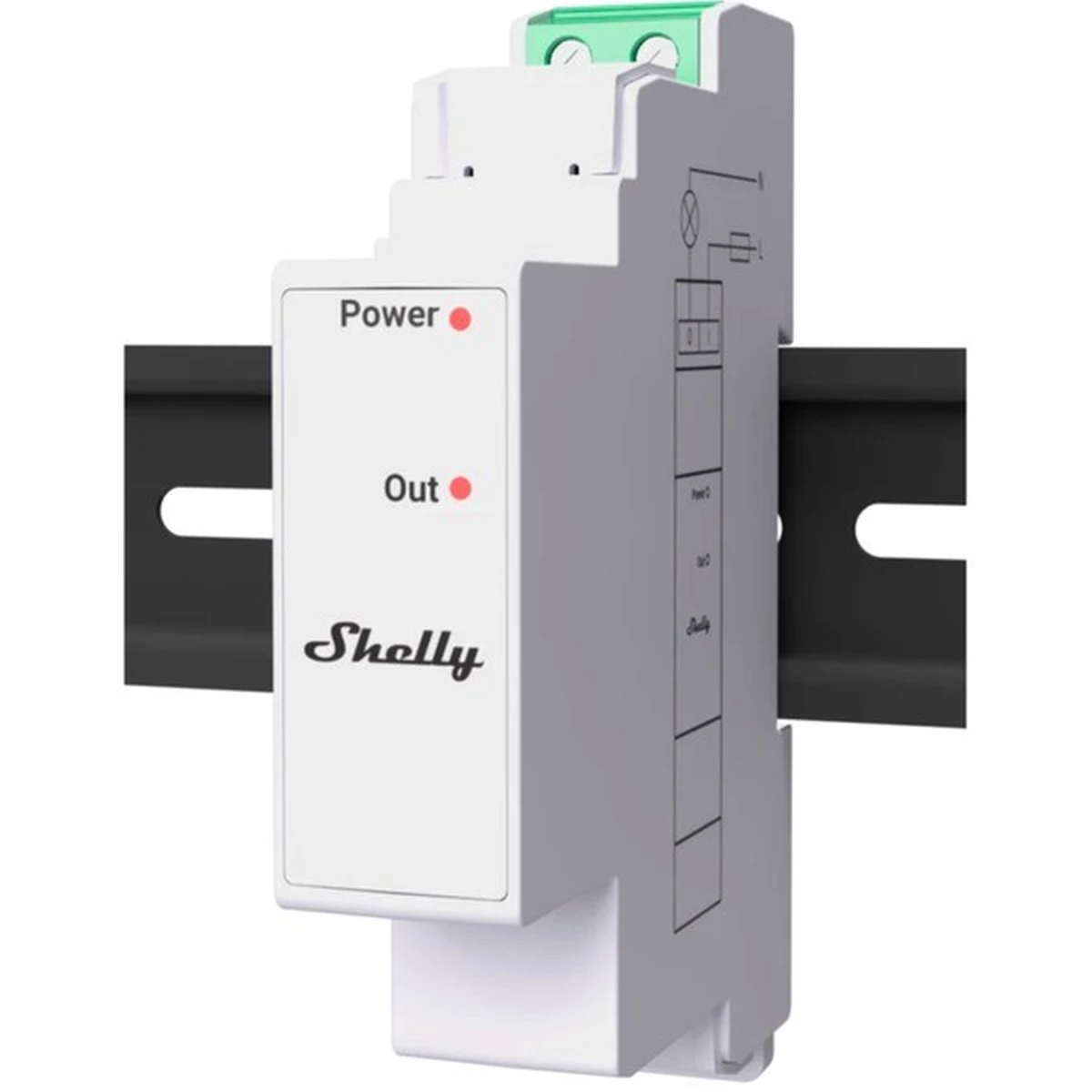 Home Shelly Relais “Pro 3EM 400A“ WLAN Stromzähler 3x 400A Inkl. 3 Klemmen Messfunktion Bluetooth