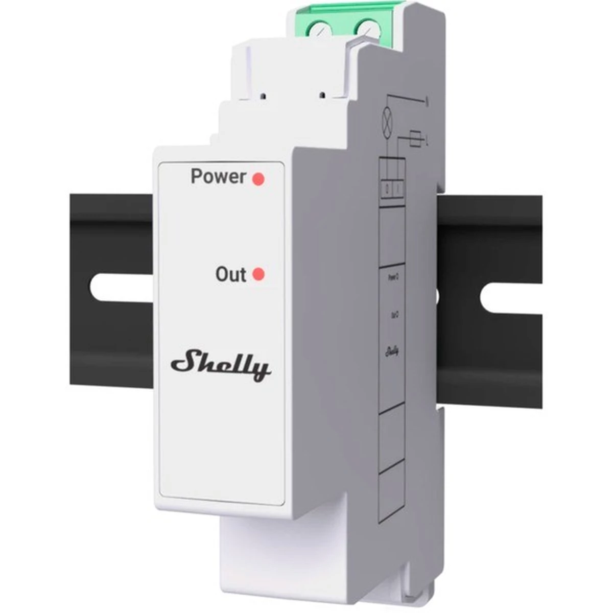 Shelly Home Relais “Pro 3EM 400A“ WLAN Stromzähler 3x 400A Inkl. 3 Klemmen Messfunktion Bluetooth