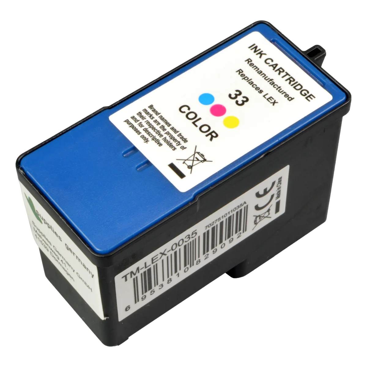 Lexmark 35XL - alternative Patrone farbig 18 ml | 520 Seiten - Digital Revolution