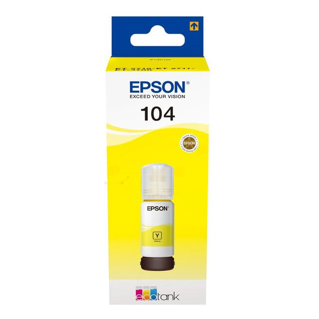 Druckertinte Epson 104 gelb 65 ml | 7.500 Seiten (C13T00P440)