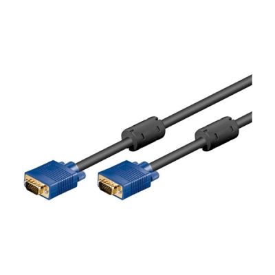 Full HD SVGA Monitorkabel, vergoldet
