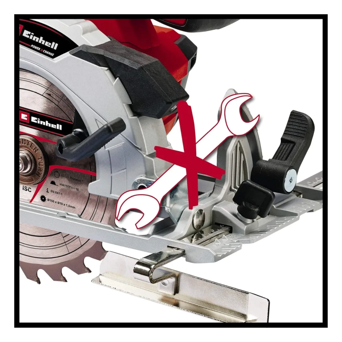 Einhell TE-CS 18/150 Li - Solo Akku-Handkreissäge Einhell TE-CS 18/150 Li - Solo Akku-Handkreissäge