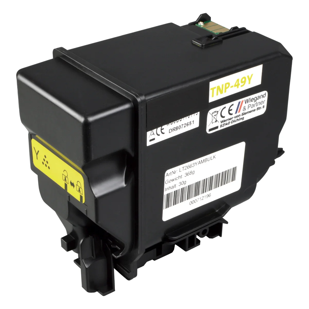 Konica Minolta TNP-49 Y - alternativer Toner 'gelb' 13.000 Seiten - Digital Revolution