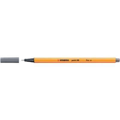 Fineliner - point 88 - Einzelstift - paynesgrau