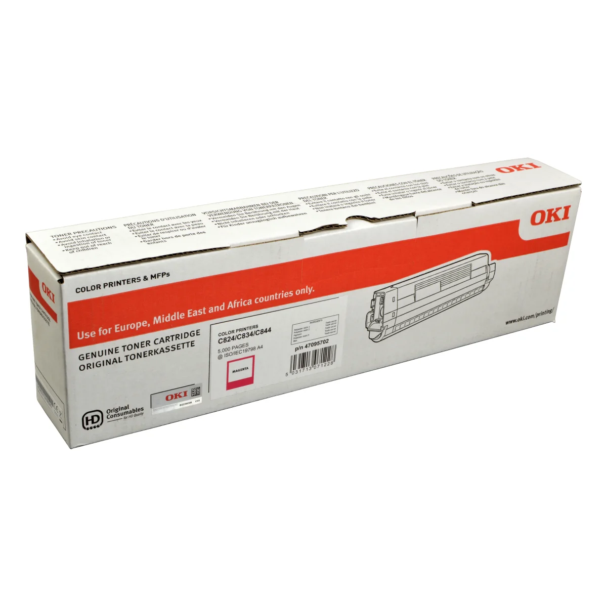 Oki Toner 47095702 magenta
