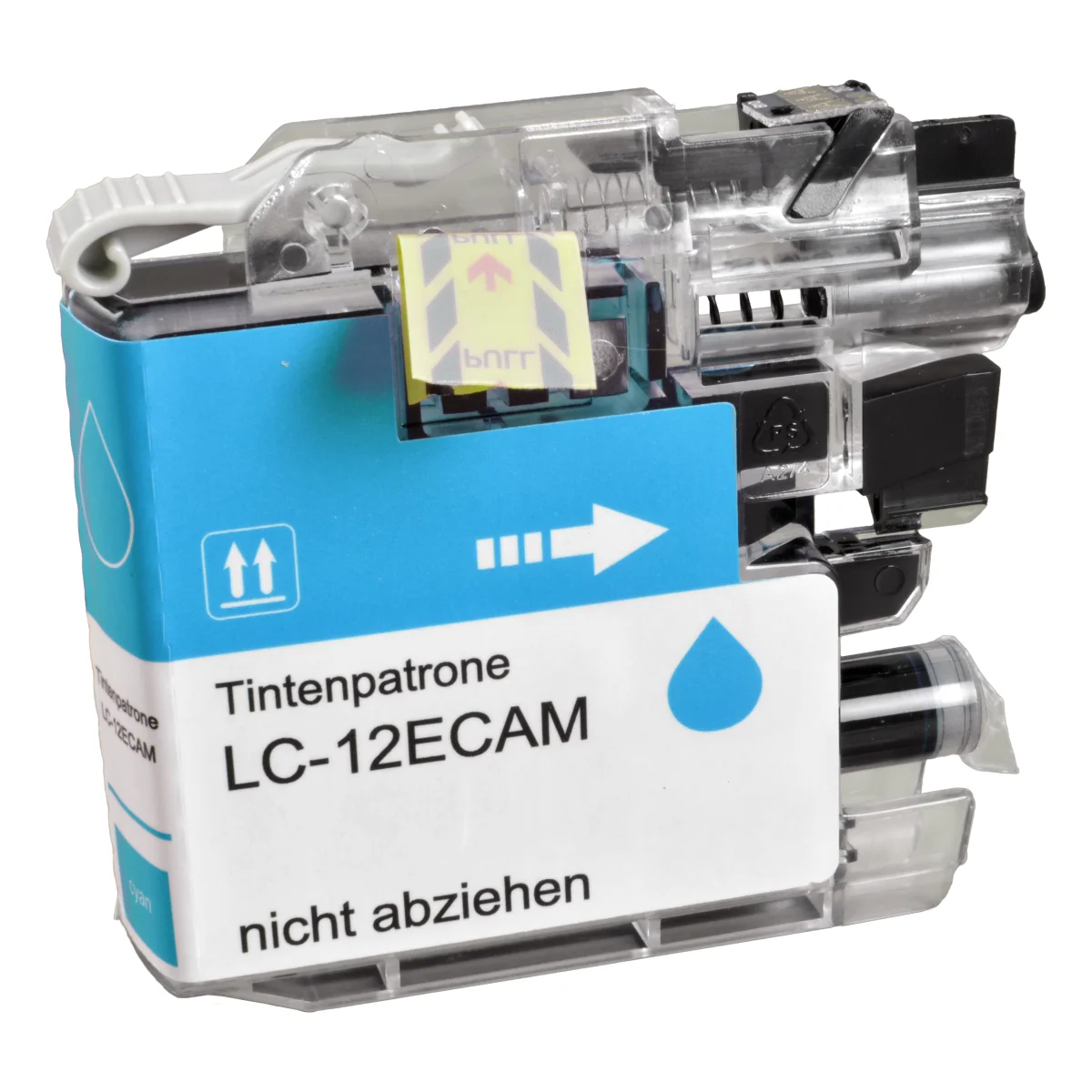 Brother LC-12EC - alternative Patrone 'cyan' 16,6 ml | 1.200 Seiten - Digital Revolution