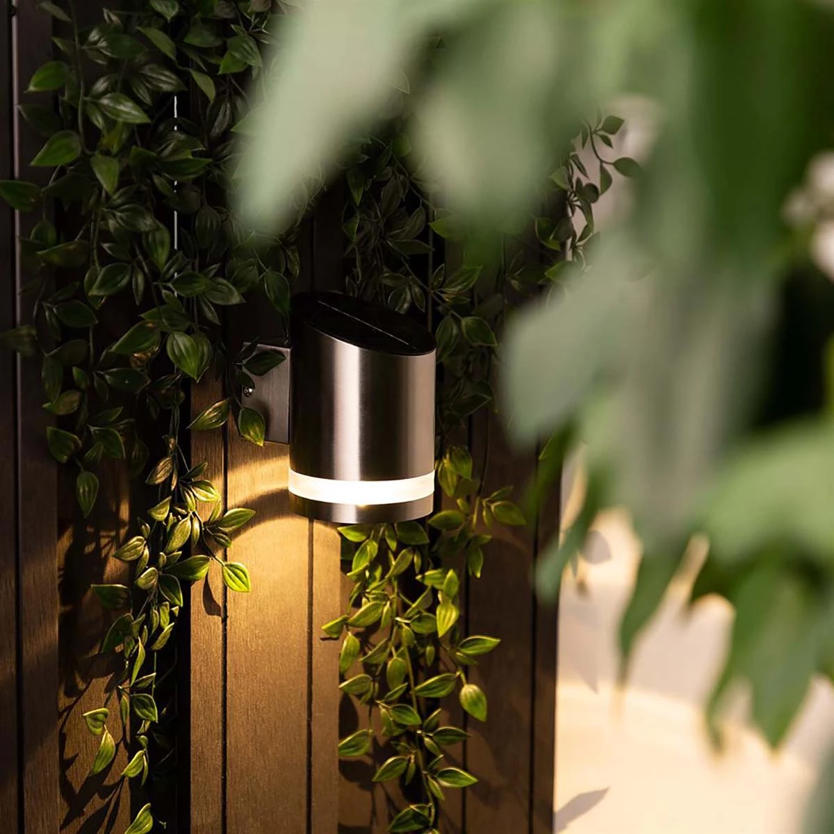 Ranex Solar-Wandleuchte LED grau - 