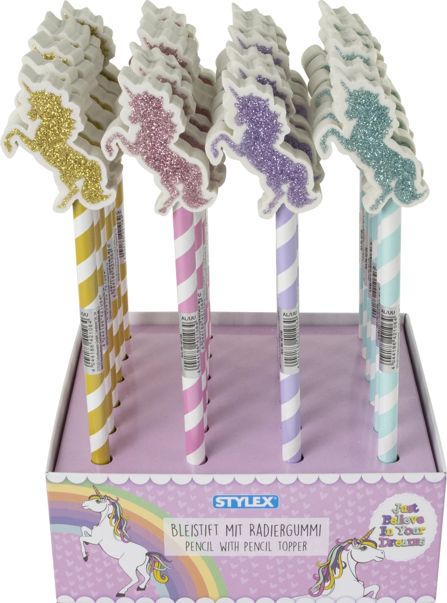 Stylex Bleistifte mit Radiergummi