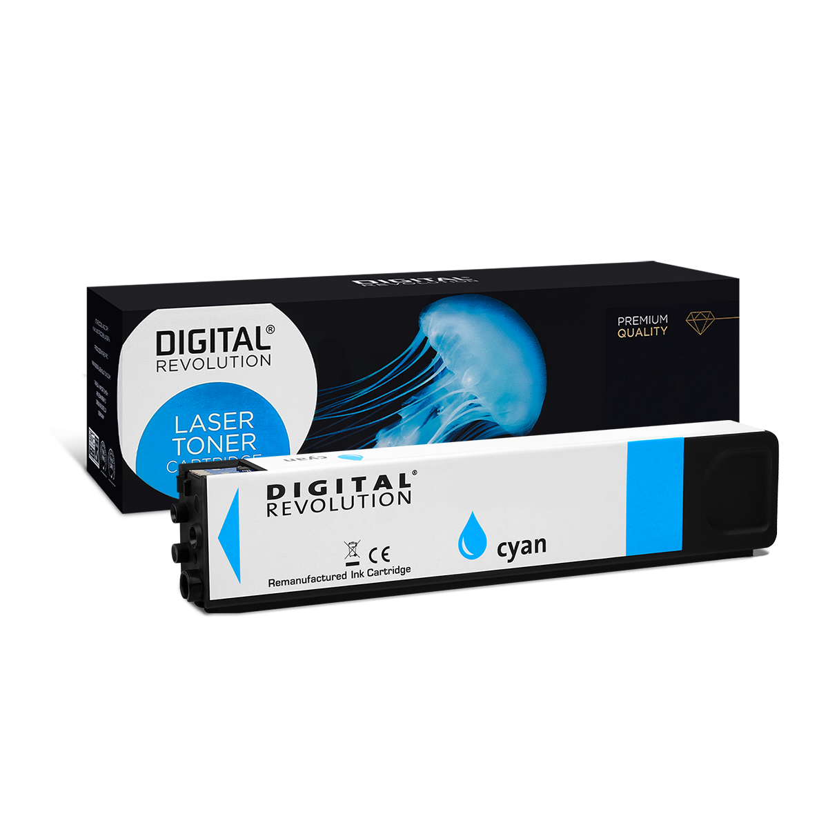 HP 712 - alternative Patrone 'cyan' 29 ml - Digital Revolution