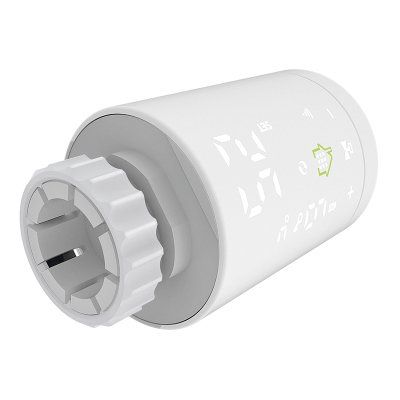 Smartes - Heizkörperthermostat mit LED-Display weiß